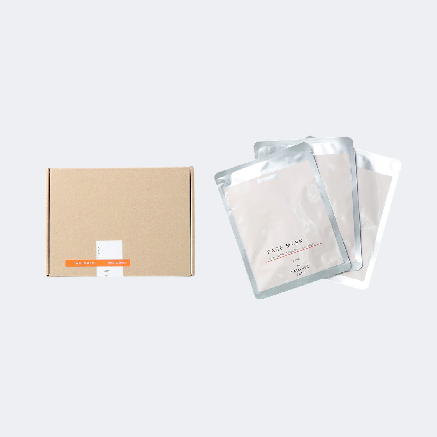 NANO DIAMOND FACE MASK 3SHEET BOX